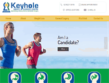 Tablet Screenshot of keyholesurgerycentre.com.au
